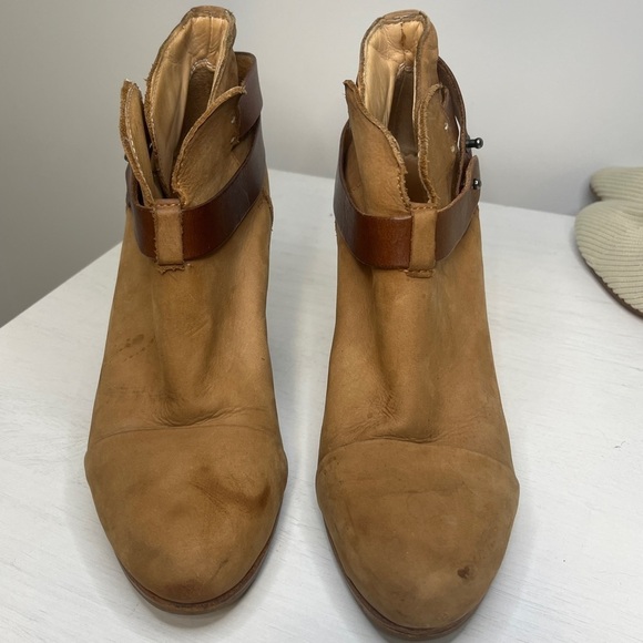 Rag and Bone Harrow Ankle Booties sz 37.5 US 7 - Picture 2 of 14